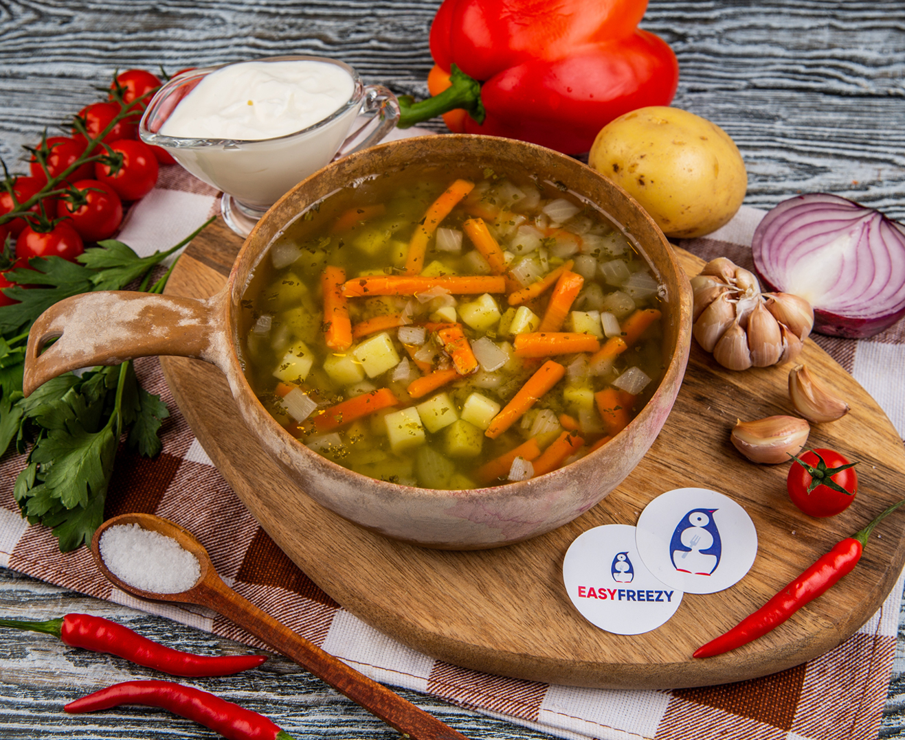 Рассольник, "Hortex"