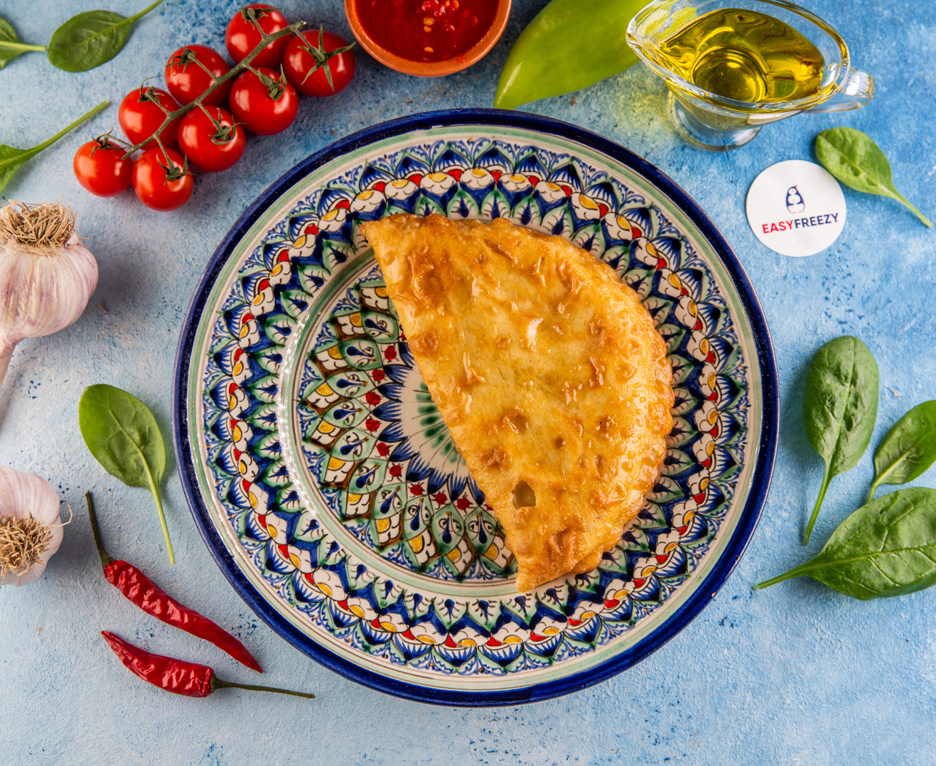 Чебурек с мясом "Жаренки" сочный, "Морозко"